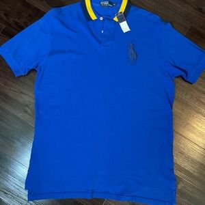 Polo by Ralph Lauren Blue Men's Shirt
